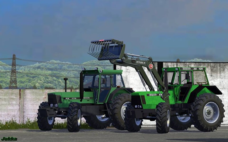 Torpedo Rx 1 And Rx 170 Tractor Pack V 1 0 Beta Farming Simulator 19 17 15 Mod