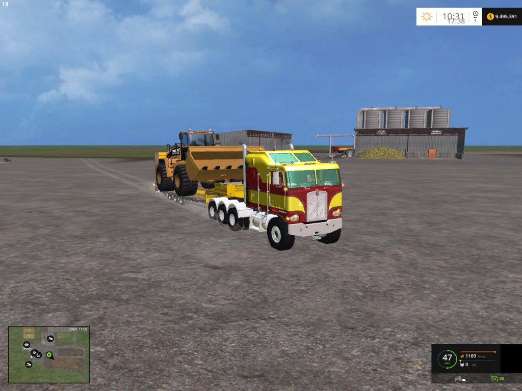 Kenworth K Cabover Truck V Farming Simulator Mod