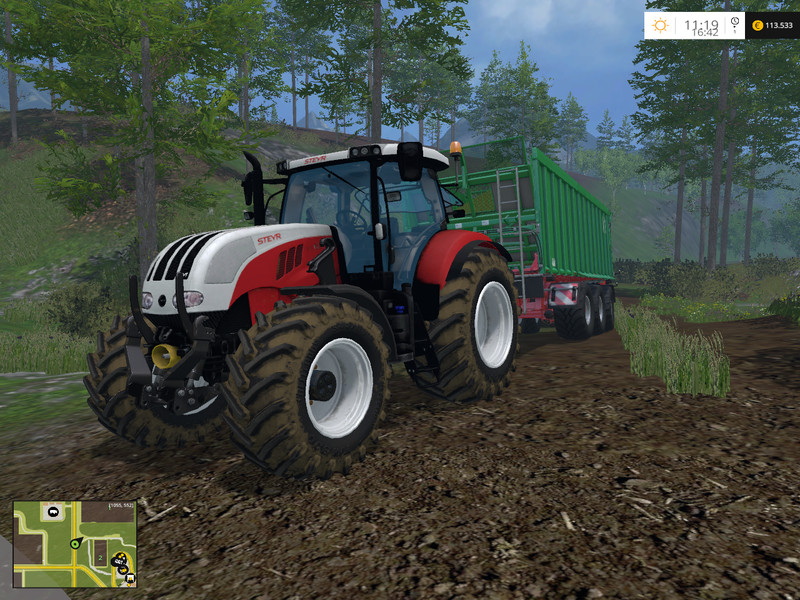 Steyr Cvt 6230 Tractor V 1 4 Farming Simulator 19 17 15 Mod 6408