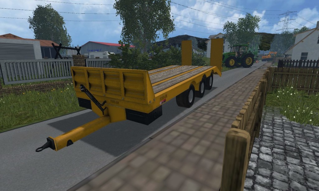 Foss Eik Lowboy Trailer Mod Farming Simulator 19 17 15 Mod 8303