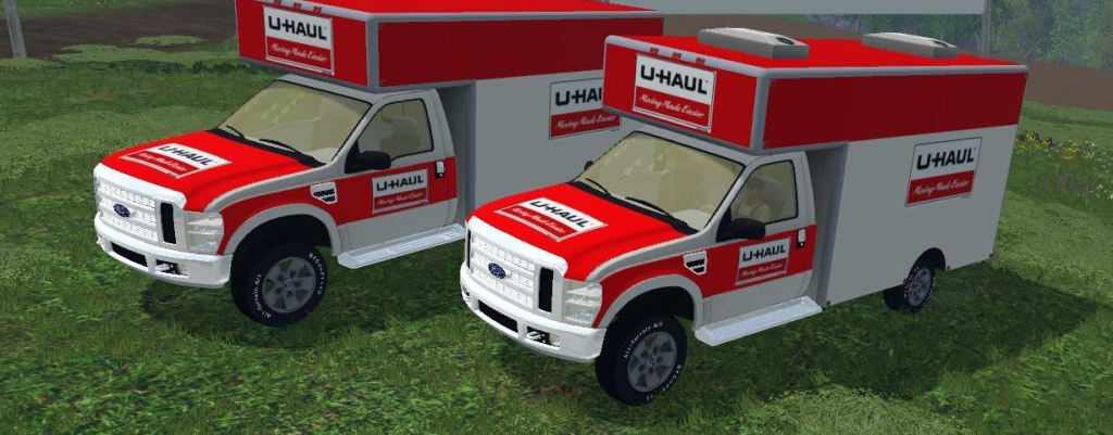 Uhual F 250 Cargo Van V1 Fs 2015 Farming Simulator 2019 2017 2015 Mod 7279