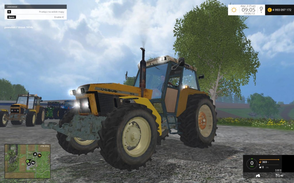 Ursus 1614 Gr Mokrzyn Tractor Farming Simulator 19 17 15 Mod 2928