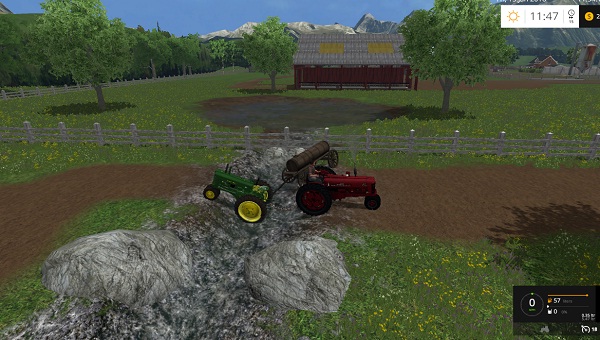 1955 Farmall 300 Tractor Farming Simulator 19 17 15 Mod 6957