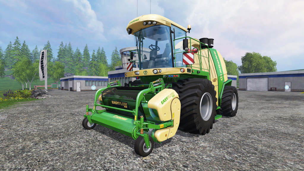 Krone Big X 1100 Combine Farming Simulator 2019 2017 2015 Mod 4248