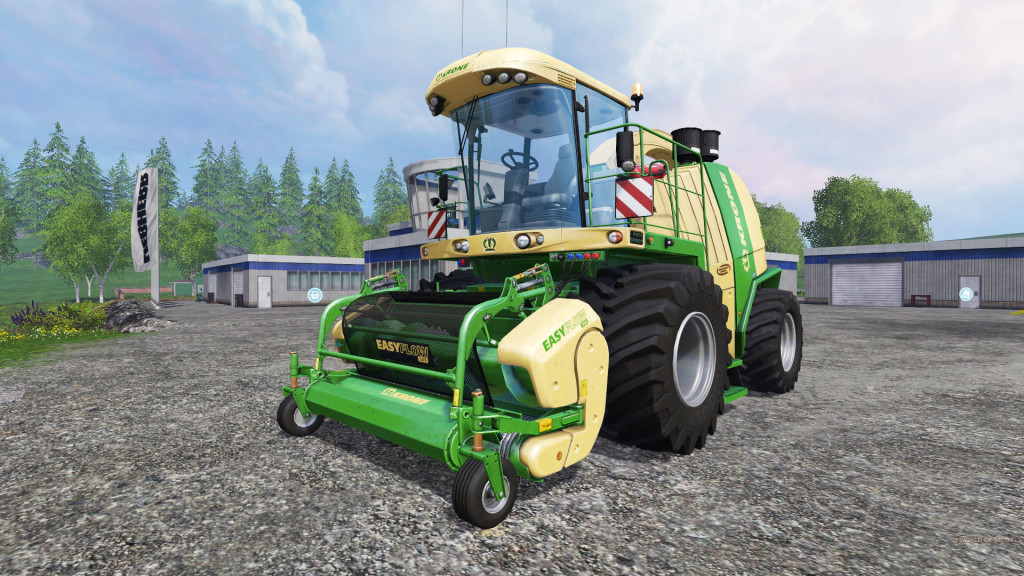 Krone Big X 1100 Combine Farming Simulator 2019 2017 2015 Mod 8698