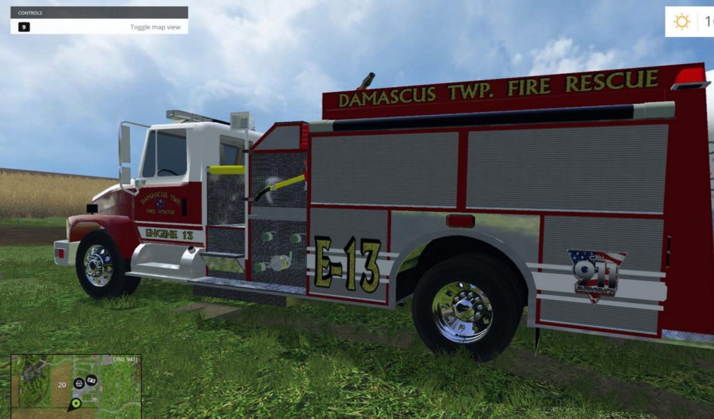 fs19 american fire truck mods