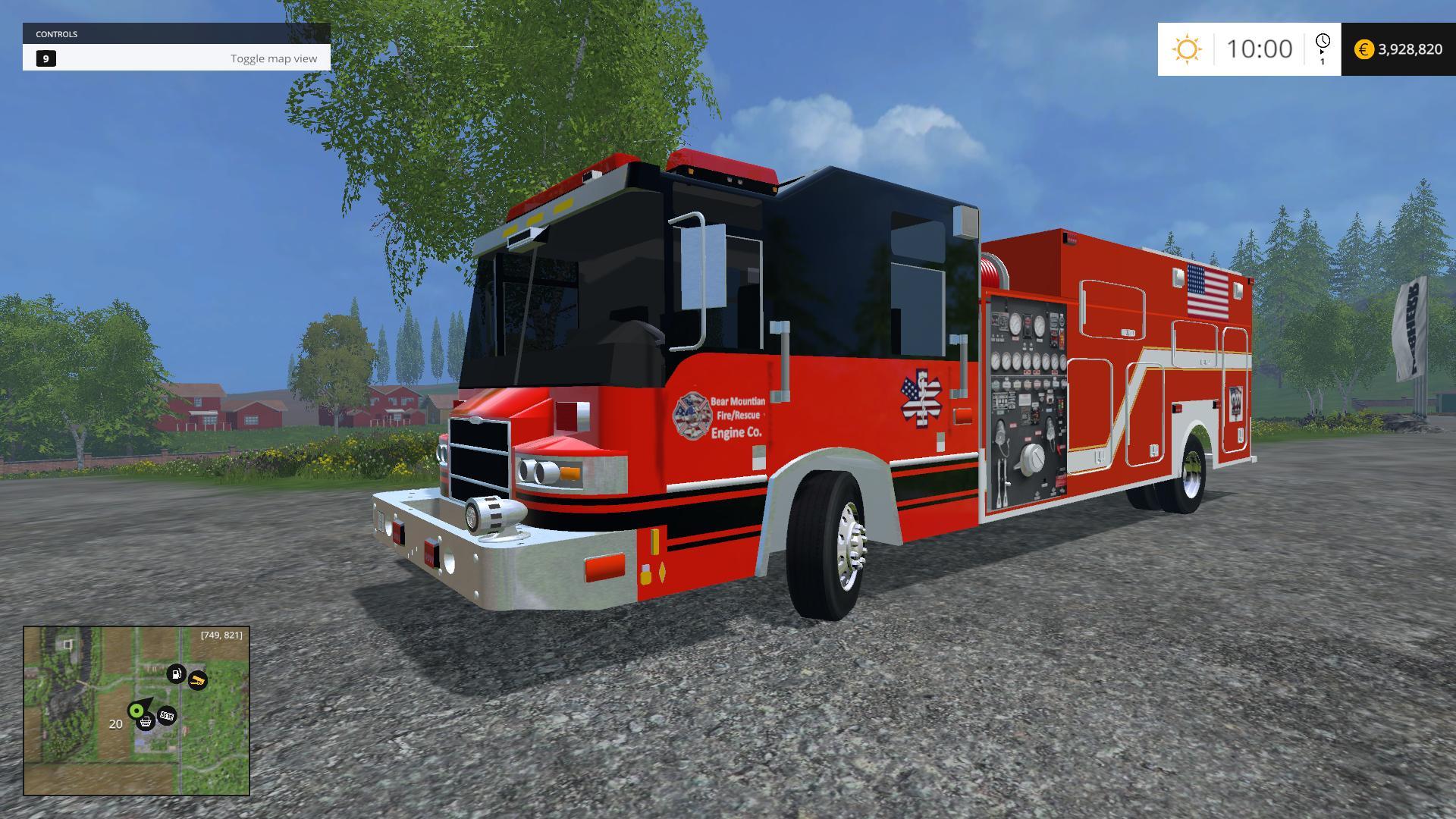 fire truck mod for farming simulator 2019
