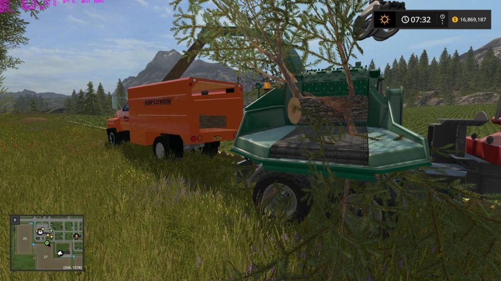 Fs17 Gmc Asplundh Tree Truck V1 3 Farming Simulator 19 17 15 Mod 6316