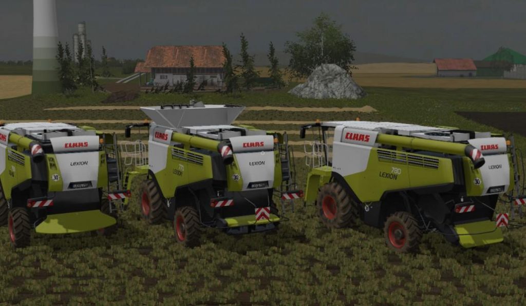 Fs17 Claas Lexion 700 New Fs 17 Combines Mod Download 8620
