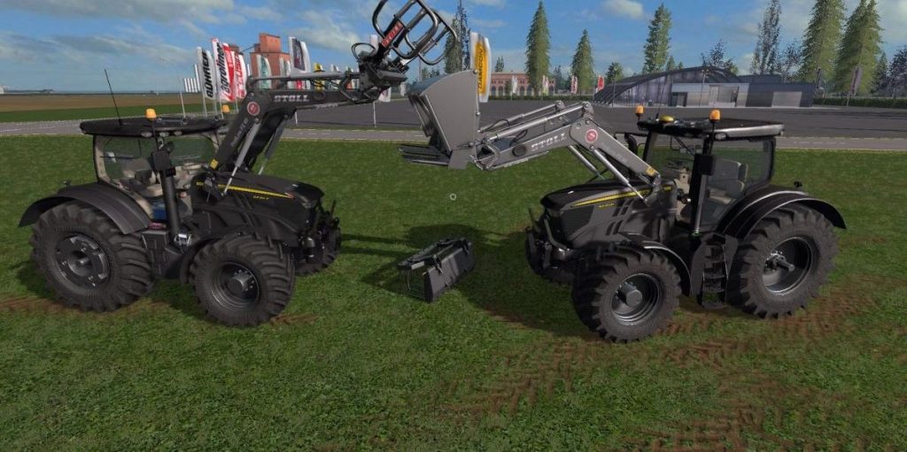 FS17 JOHN DEERE 6R BLACK EDITION STOLL FRONTLOADER TOOLS V 1 0 FS