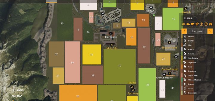 Fs19 Gamsting Map V1000 Farming Simulator 19 17 15 Mod 1316