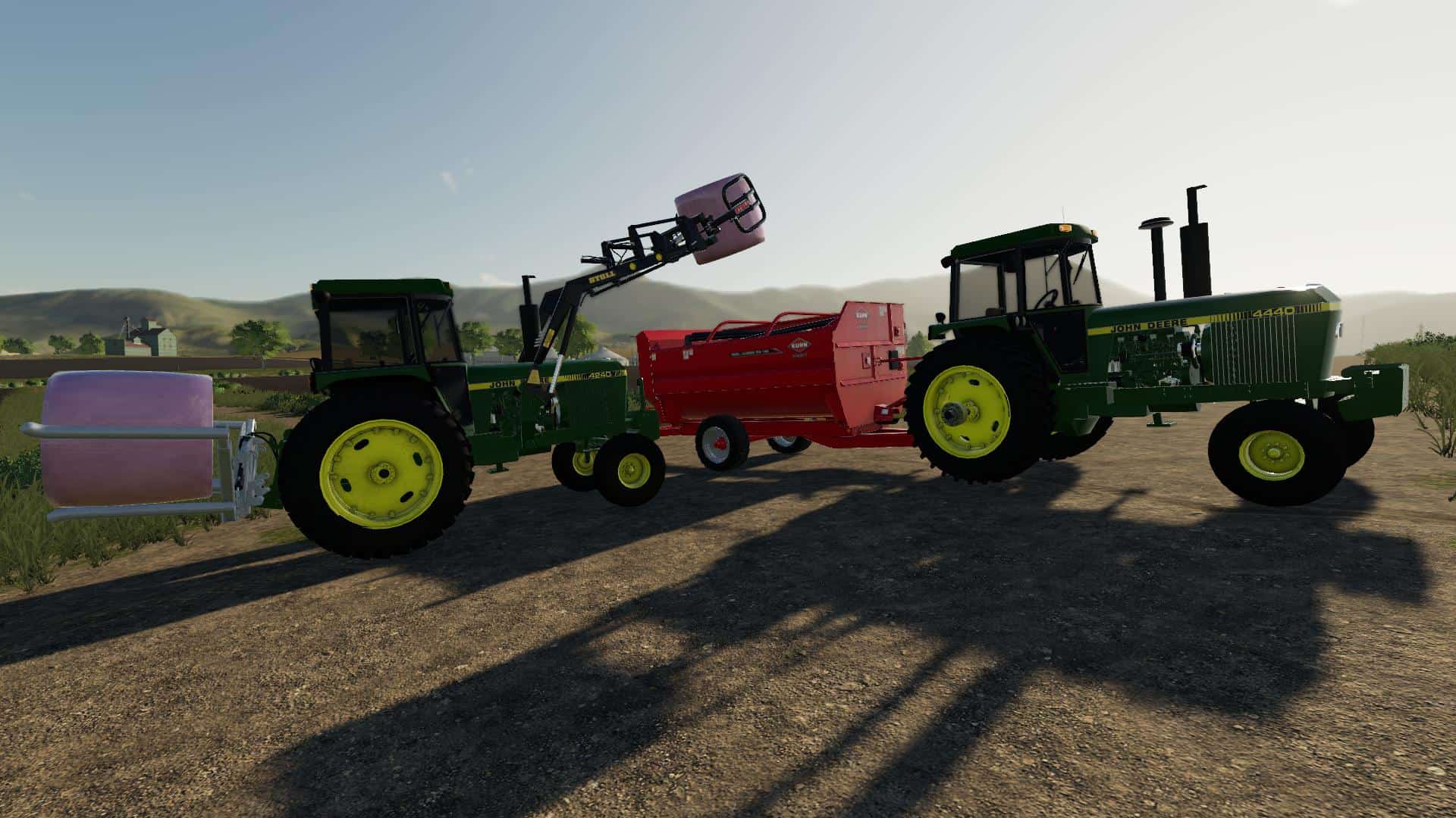 Fs19 John Deere 4240 4440 40 Series V1 3 Farming Simulator 19 17 15 Mod 7520