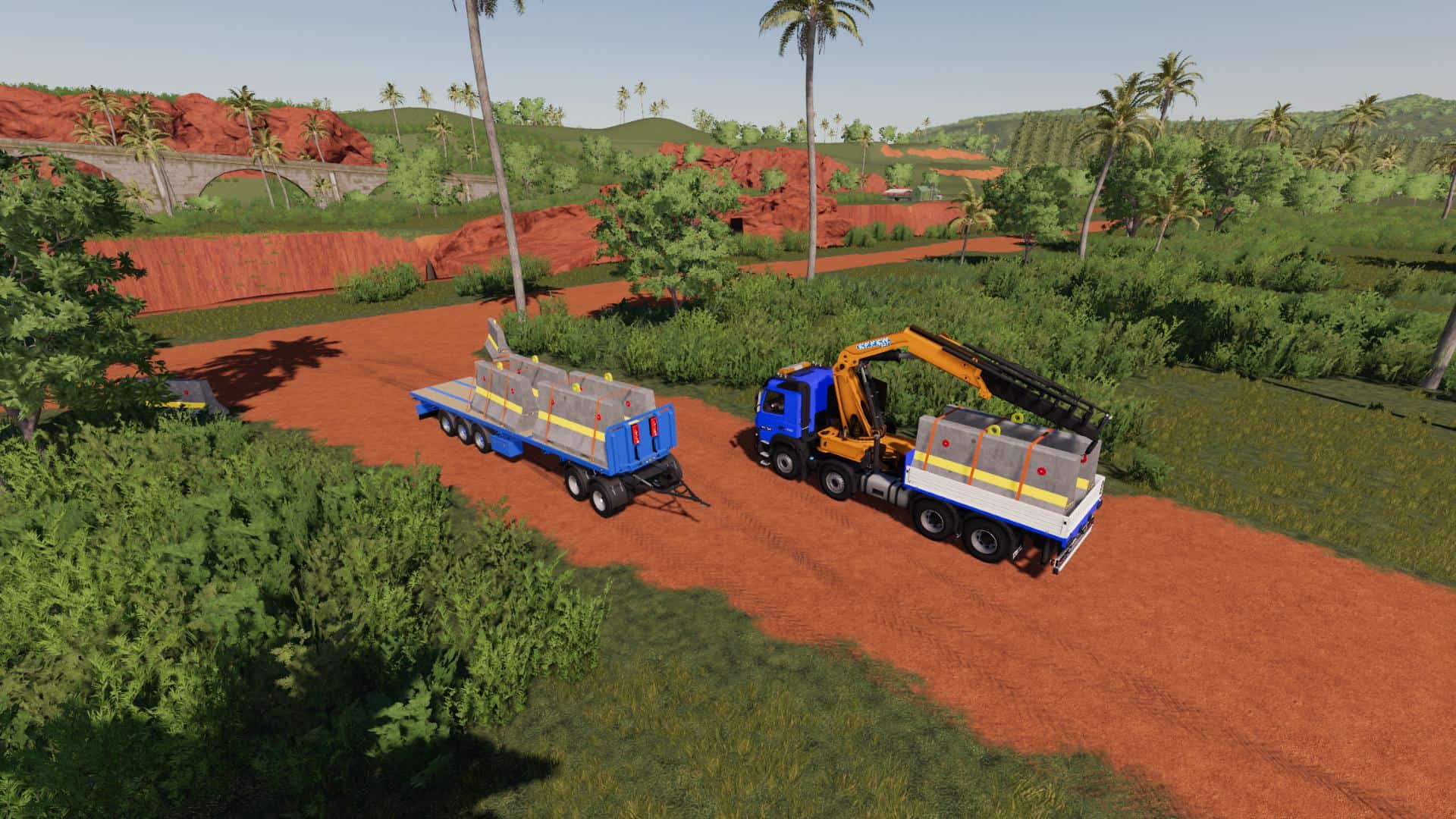 Fs19 Volvo Fmx 8x4 Crane Truck V1 4 Farming Simulator 19 17 15 Mod 1630