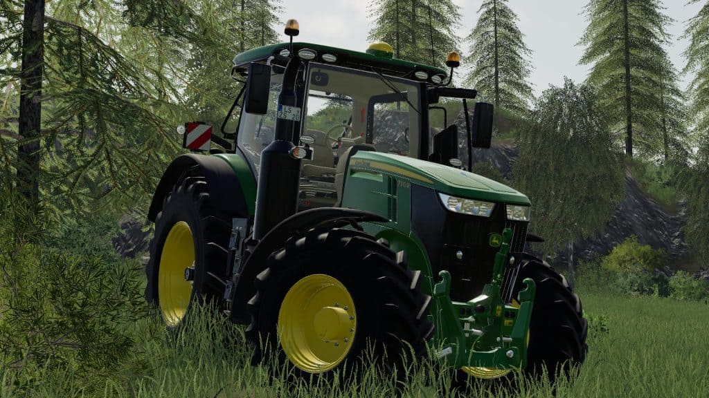 Fs19 John Deere 7r With Sic Including Sound V1 2 Farming Simulator 19 17 15 Mod 8149