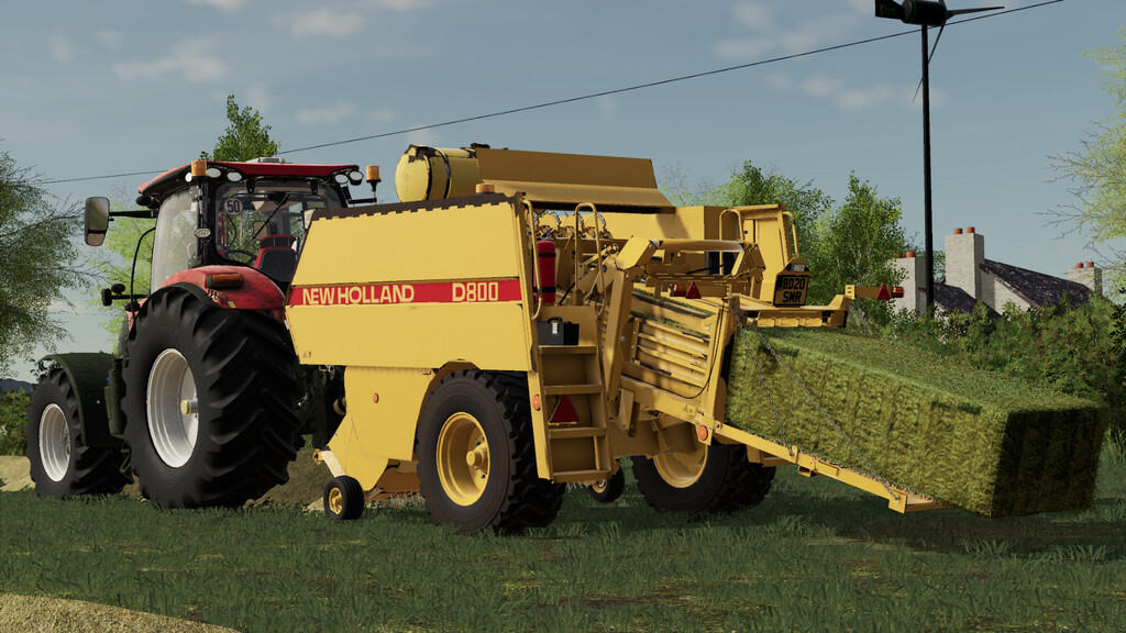 Fs19 New Holland D1000 Baler 100 4 Farming Simulator 19 17 15 Mod 2950