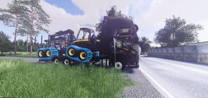 Fs19 Volvo Forestry Equipment Lavetti Farming Simulator 19 17 15 Mod 6535