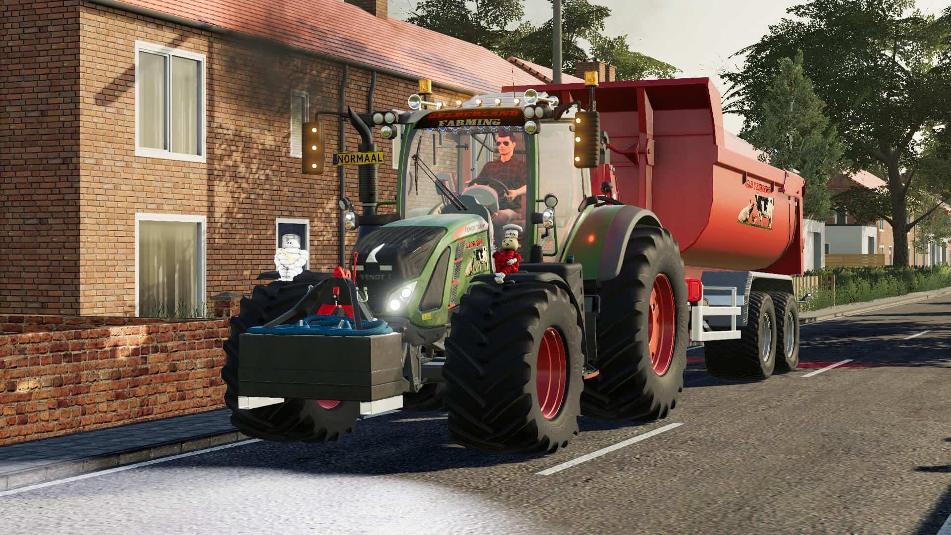 Fs19 Fendt 900 Tms Vario Gld Team Met Rook V1 Farming 3317