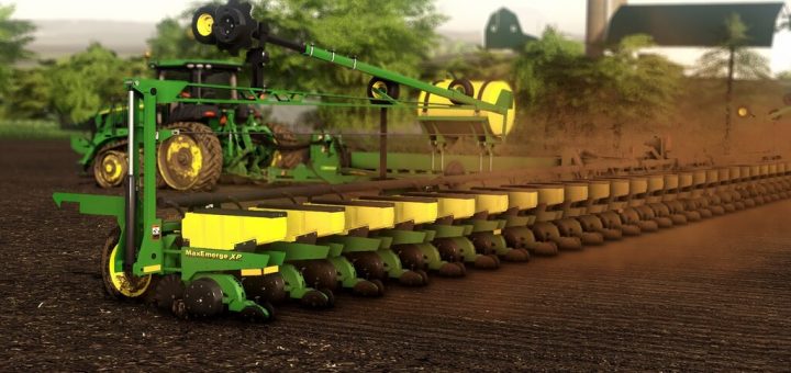 Fs19 John Deere 1590 Grain Drill V1.0 - Fs 19 Implements & Tools Mod 