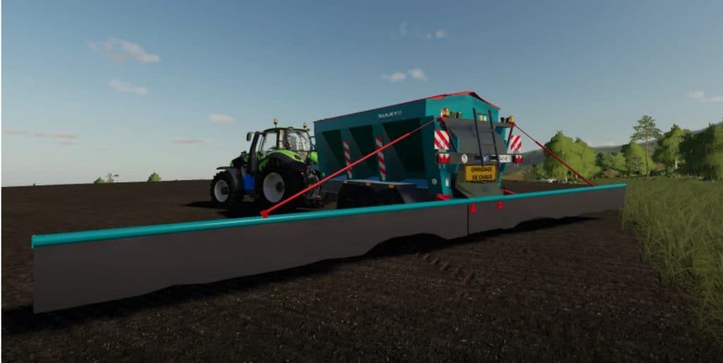 Fs19 Sulky Lime Spreader 1100 Farming Simulator 19 17 15 Mod 7504