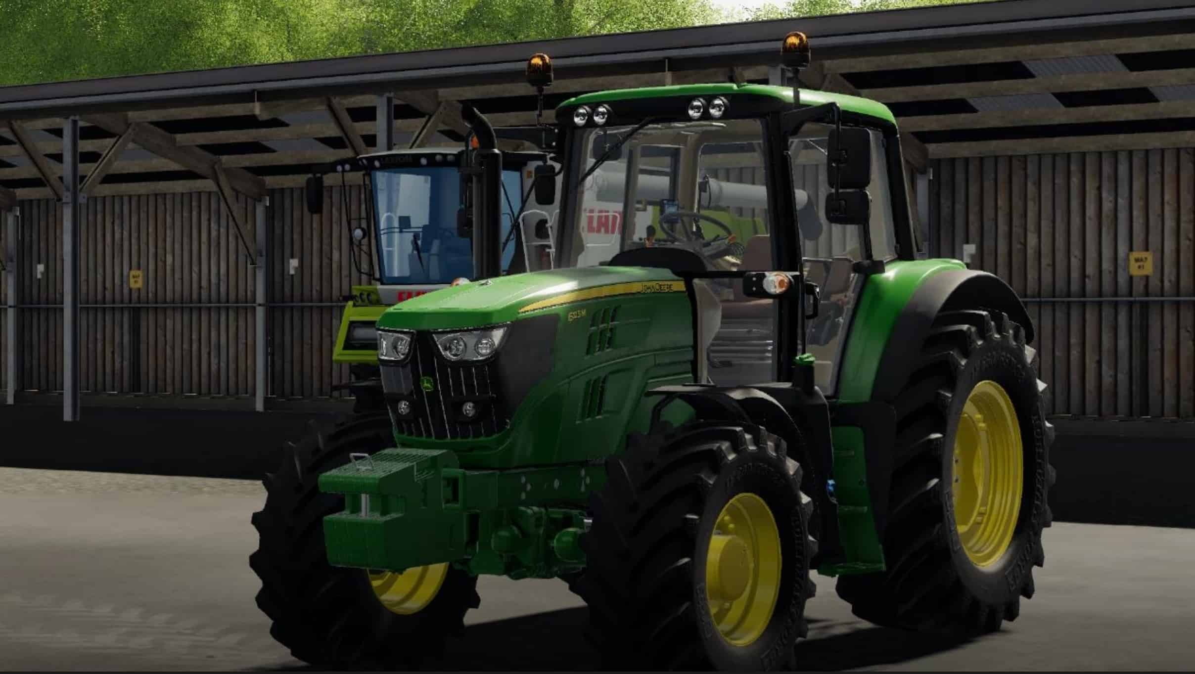 Fs19 John Deere 6115m 6125m V100 1 Farming Simulator 19 17 15 Mod 0172