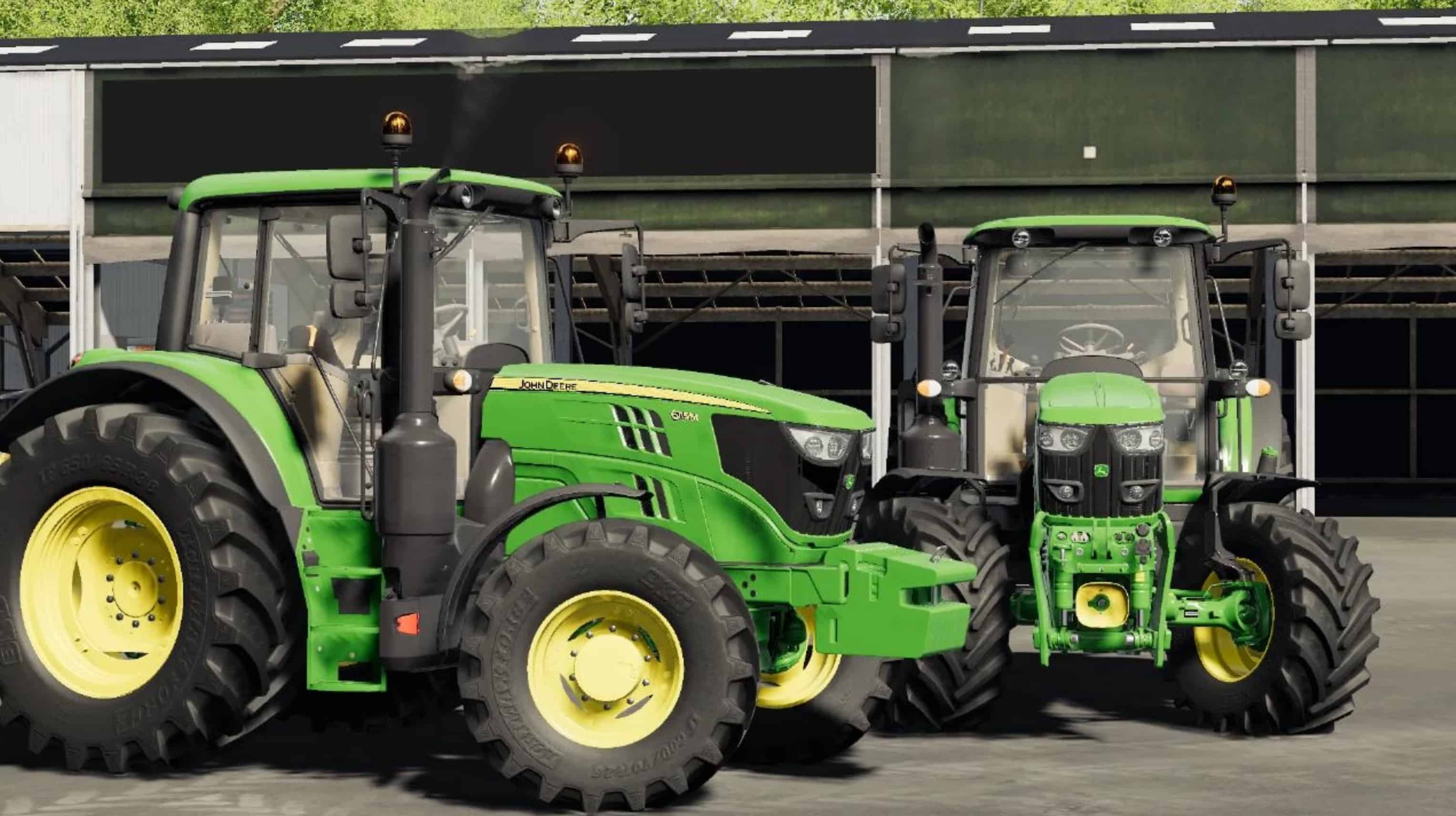 Fs19 John Deere 6115m 6125m V100 4 Farming Simulator 19 17 15 Mod 2174