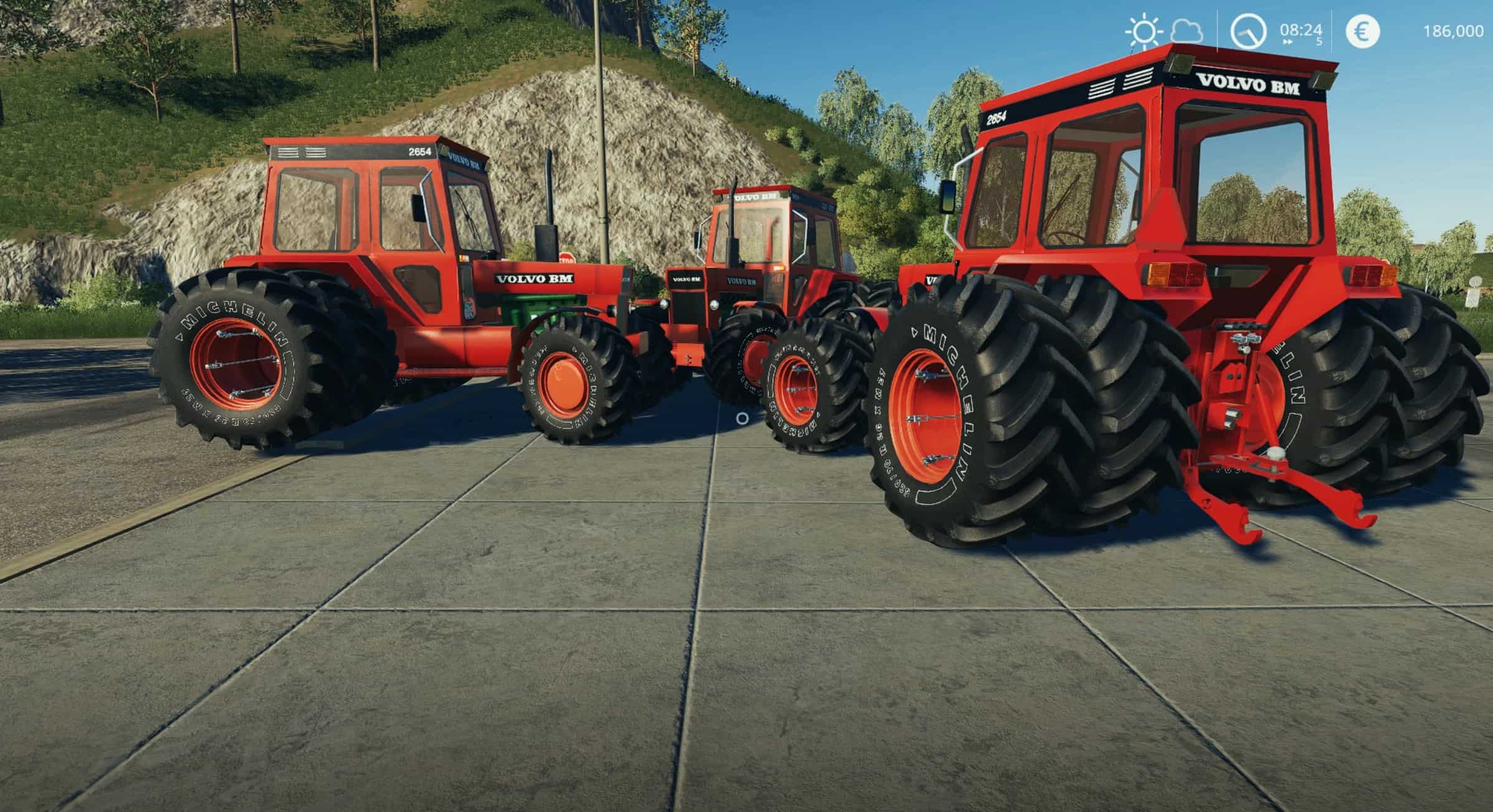 Fs19 Volvo Bm2650 2654 V100 1 Farming Simulator 19 17 15 Mod 9010