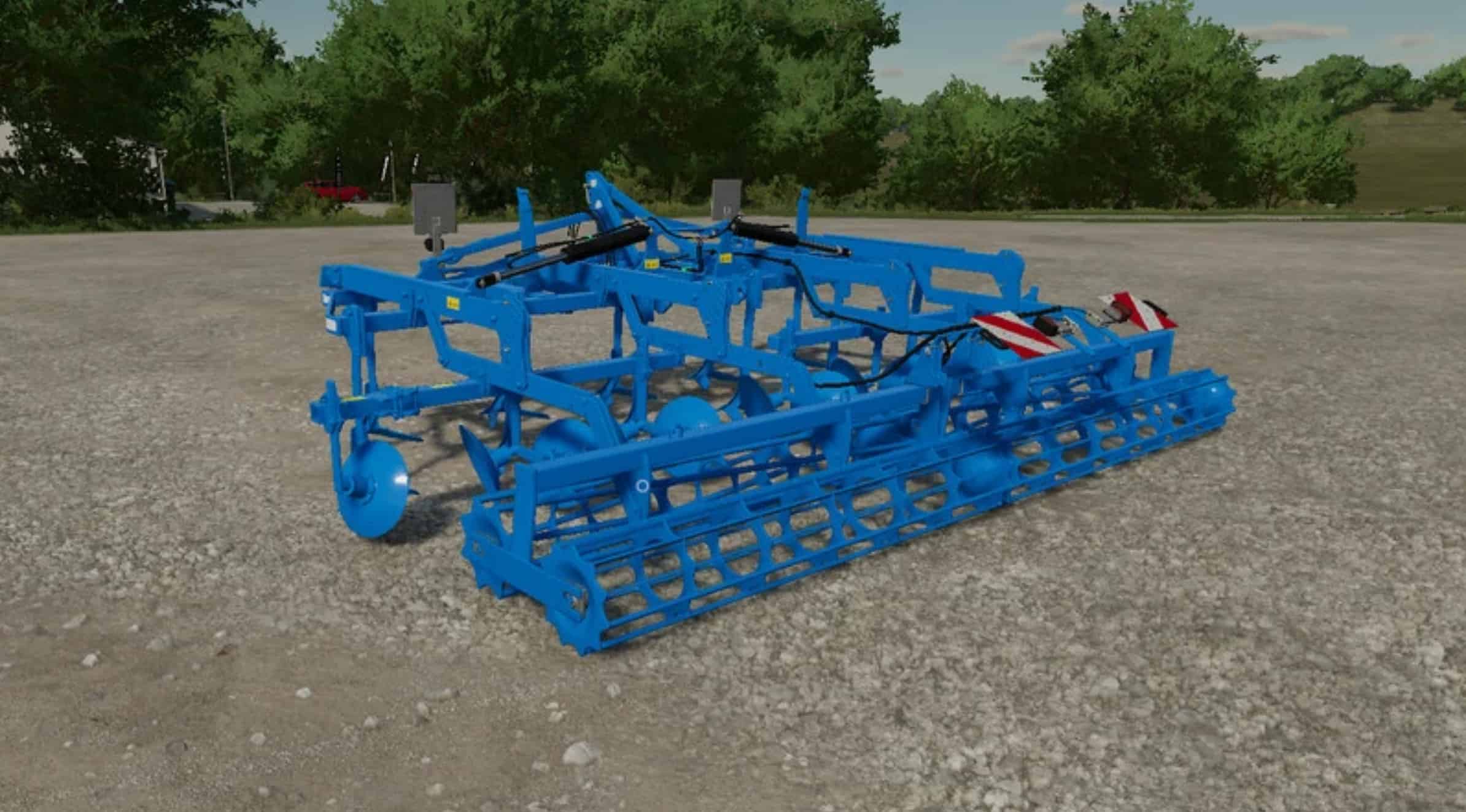 Fs22 Cultivator With Plow Function V1000 Fs 22 Implements And Tools Mod Download 2475