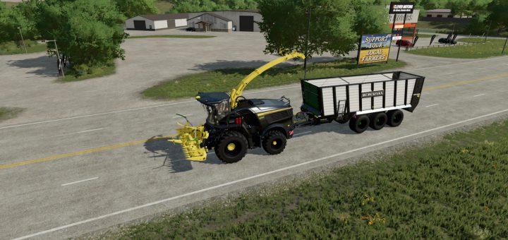 Fs22 Harvester For Cotton And Lavender V1 0 Fs 22 Combines Mod Download