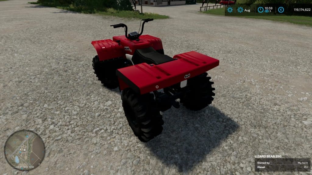 Fs22 Lizard Quadbear4x4 V100 1 Farming Simulator 19 17 15 Mod 7935