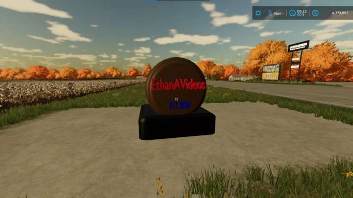 Fs22 Eav Placeable Signs Decor V100 1 Farming Simulator 19 17 15 Mod 4970