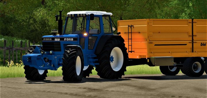 Fs22 Ford Tw35 V1003 Fs 22 Tractors Mod Download 3455