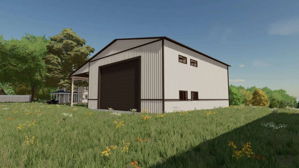 Fs22 Placeable Shed V100 1 Farming Simulator 19 17 15 Mod