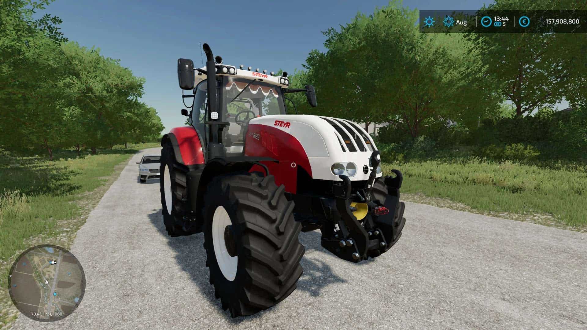 Fs22 Steyr Cvt Edit V100 7 Farming Simulator 19 17 15 Mod 9866