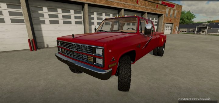 Fs22 1979 Chevrolet K30 Crew Cab V1000 Fs 22 Cars Mod Download 5015