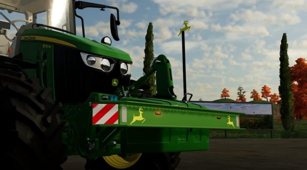 Fs22 John Deere Weight With Bumper V1.0.0 (1) - Farming Simulator 19 