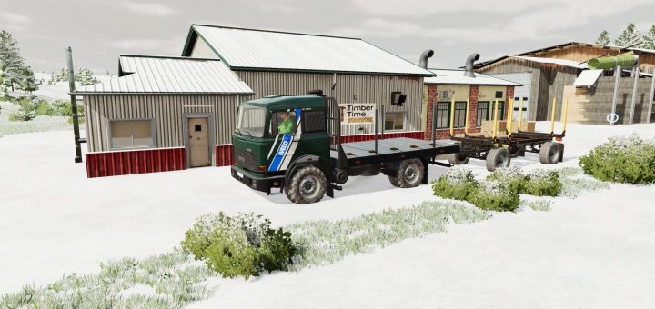 Fs22 Ford C600 Flatbed V10 Fs 22 Trucks Mod Download 6032