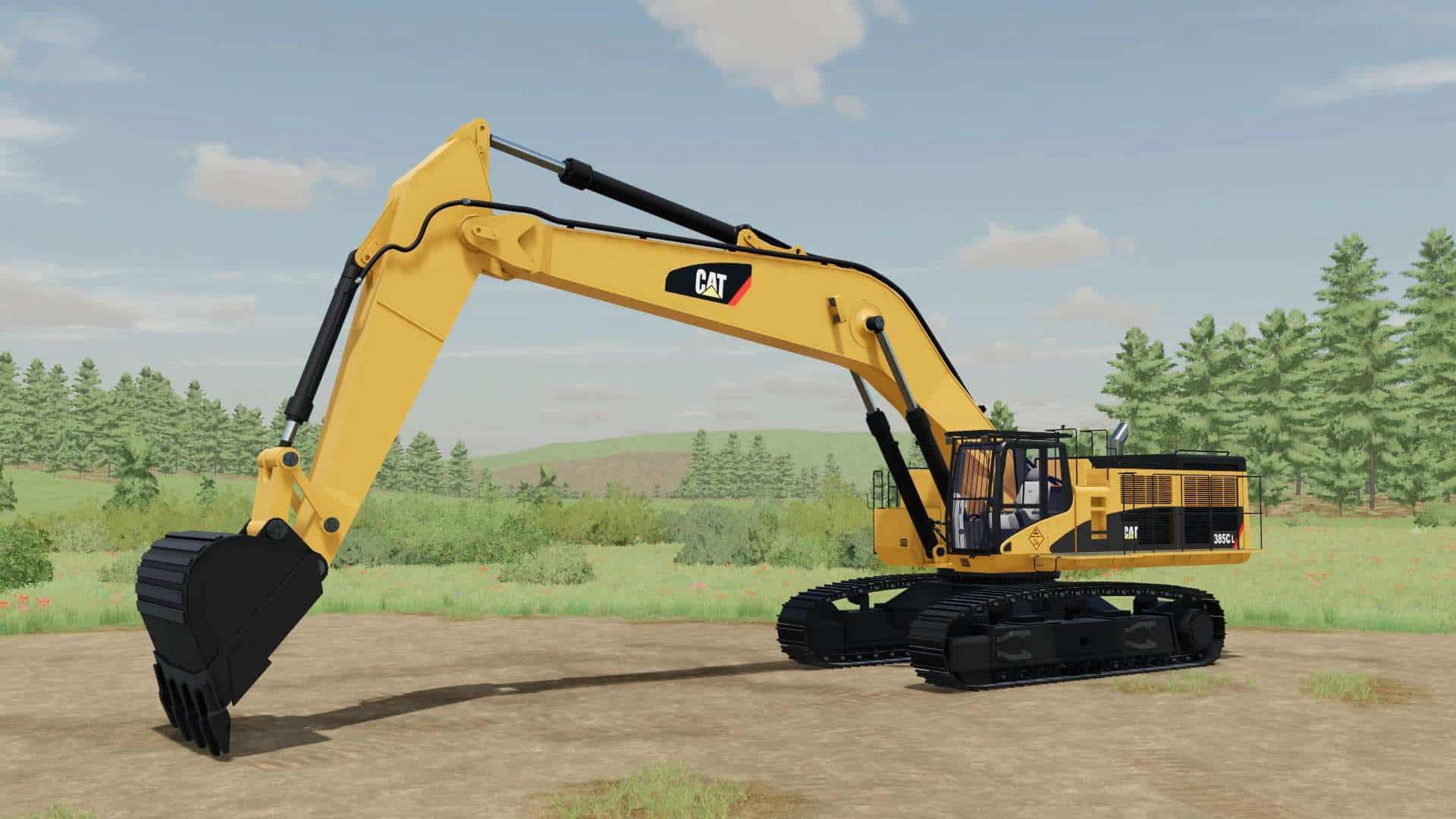 Fs22 Cat 385c V10 Fs 22 Forklifts Excavators Mod Download 0155