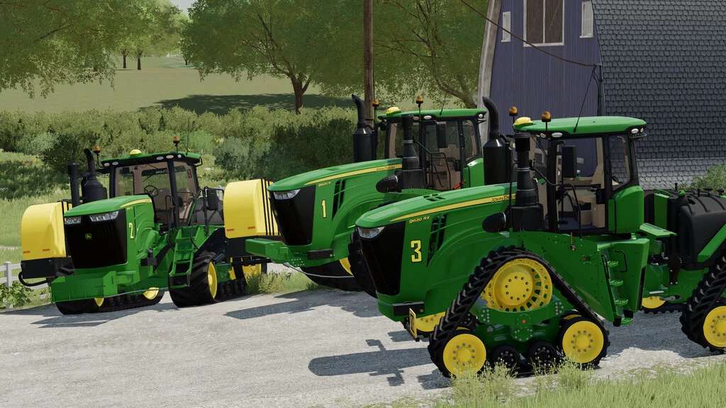 John Deere 9r 9rt 9rx 2019 Series V1 5 Farming Simulator 19 17 15 Mod 4414