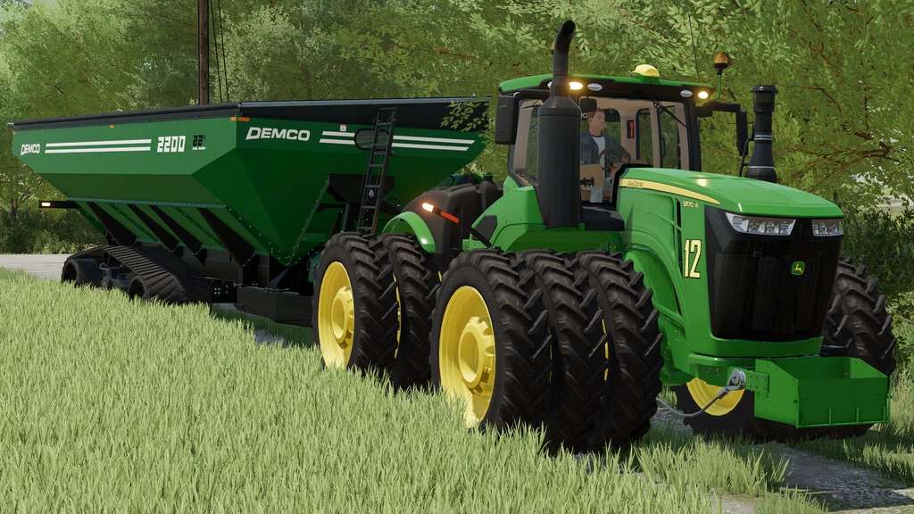 Fs22 John Deere 9r 9rt 9rx 2019 Series V10 Fs 22 Tractors Mod Download 3359