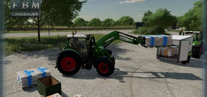 Fs22 Baas And Kus Frontloader Package V1000 Fs 22 Implements And Tools Mod Download 2242