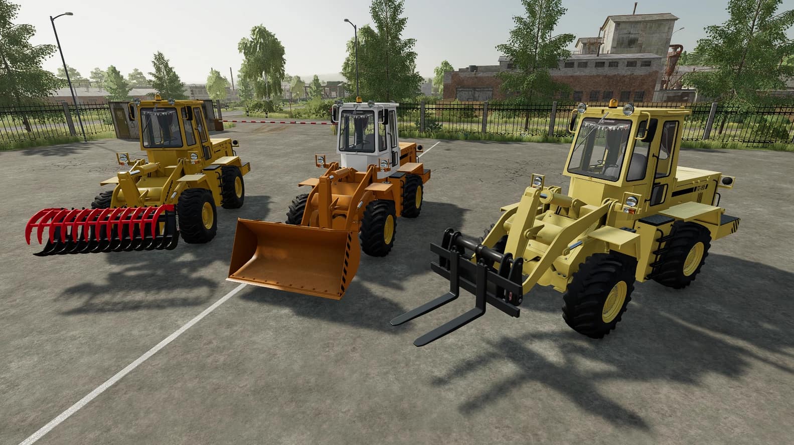 Fs22 Amkodor To 18b Wheel Loader V10 Fs 22 Forklifts Excavators Mod Download 5872