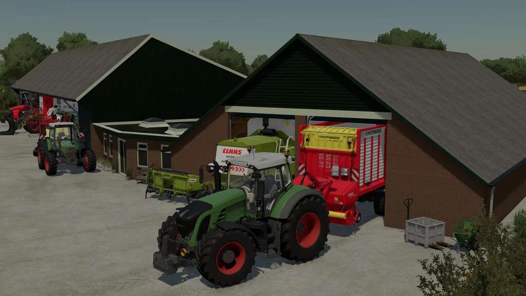 Dutch Contractor Shed V10 4 Farming Simulator 19 17 15 Mod 0560