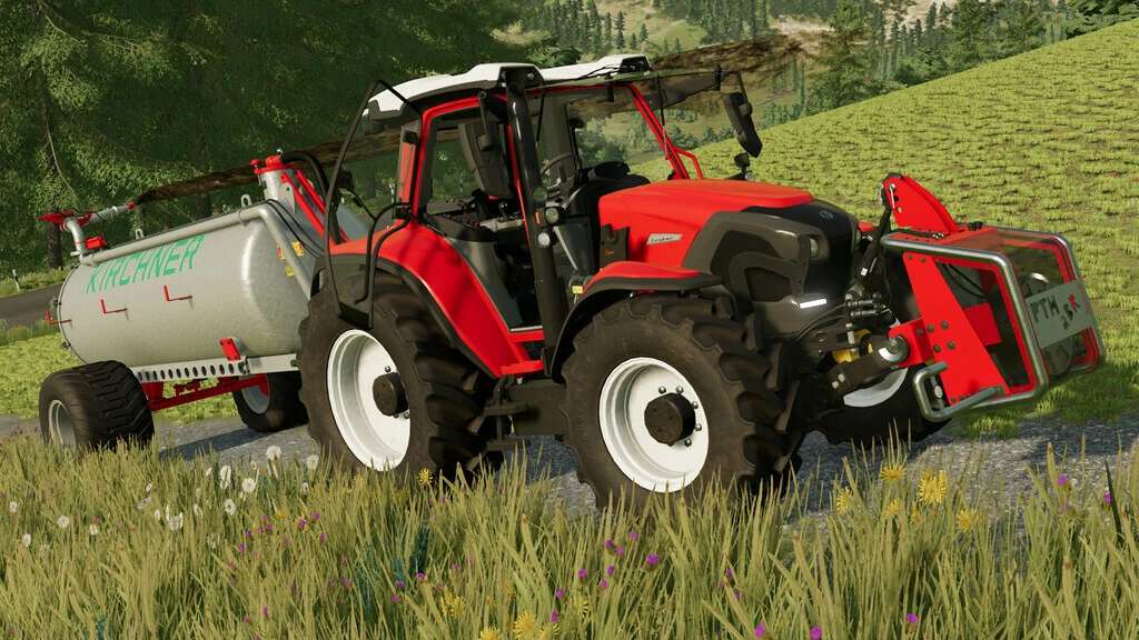 Fs22 Lindner Lintrac 130 V11 Fs 22 Tractors Mod Download 9036