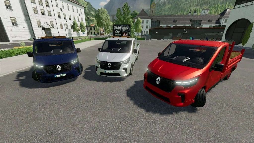 FS22 Renault Trafic 2022 Inside BETA - FS 22 Vehicles Mod Download