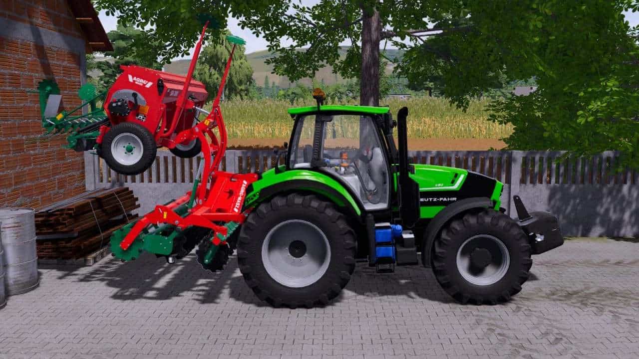 Fs22 Deutz Fahr Agrotron Series V10 Fs 22 Tractors Mod Download 5232