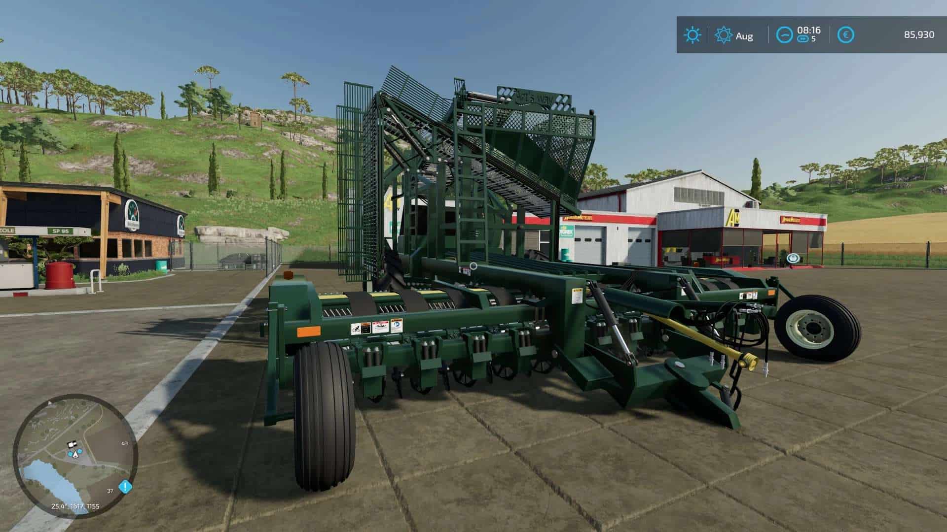 Fs22 Artsway 6812 Beet Harvester V10 Fs 22 Implements And Tools Mod Download 8955