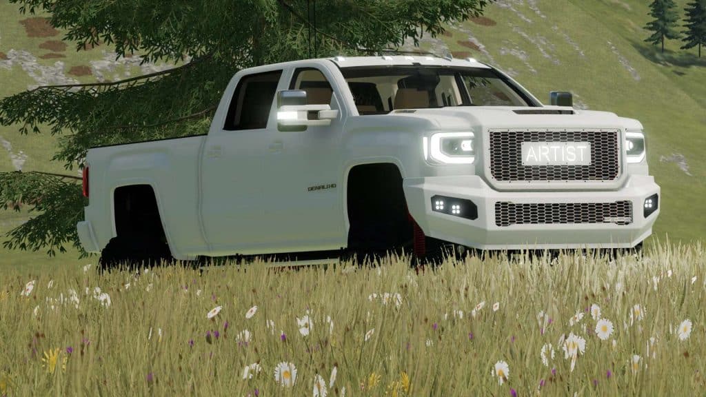 Fs22 2017 Gmc Sierra 2500hd V10 11 Farming Simulator 19 17 15 Mod