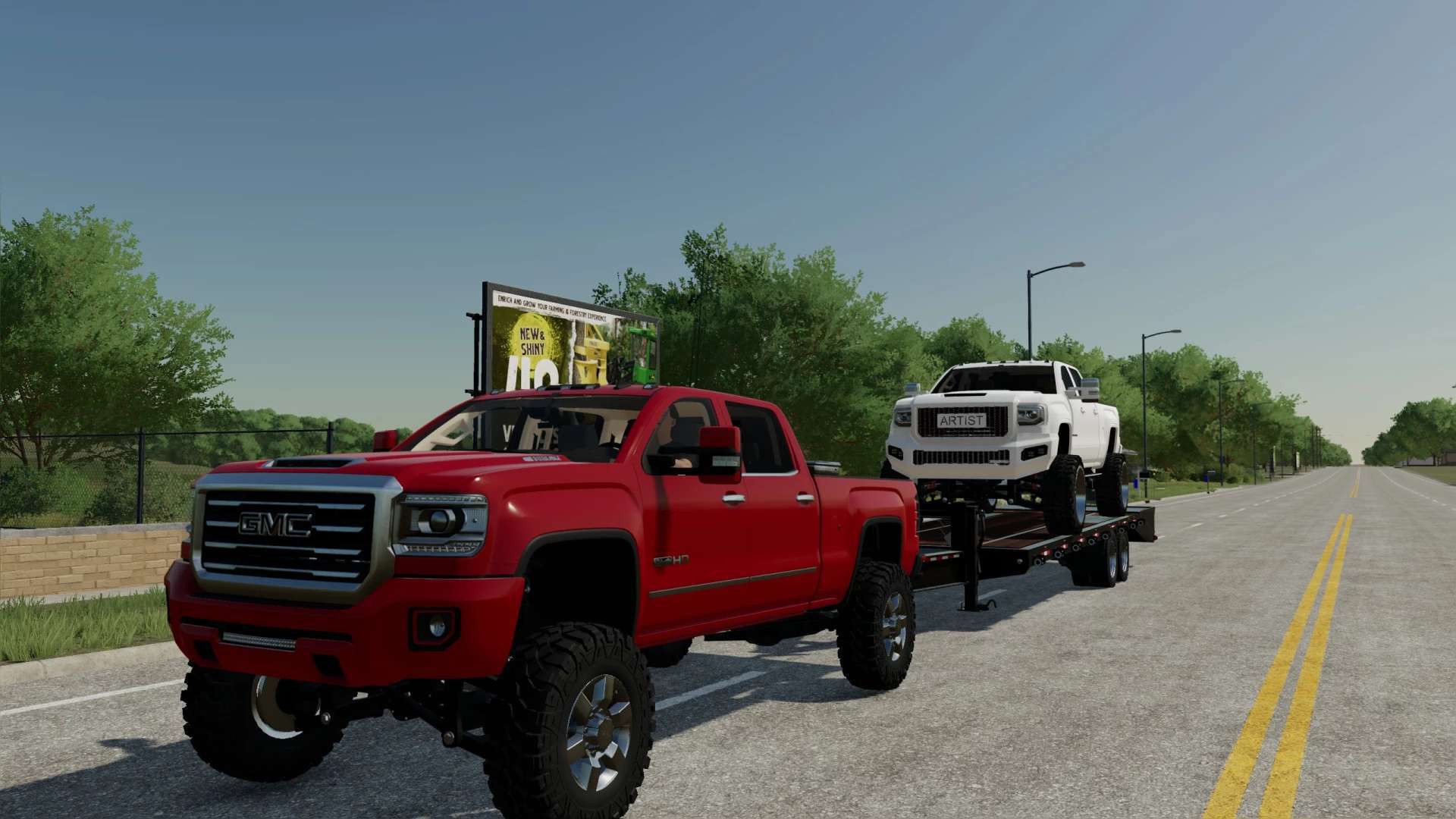 Fs22 2017 Gmc Sierra 2500hd V10 12 Farming Simulator 19 17 15 Mod 6394