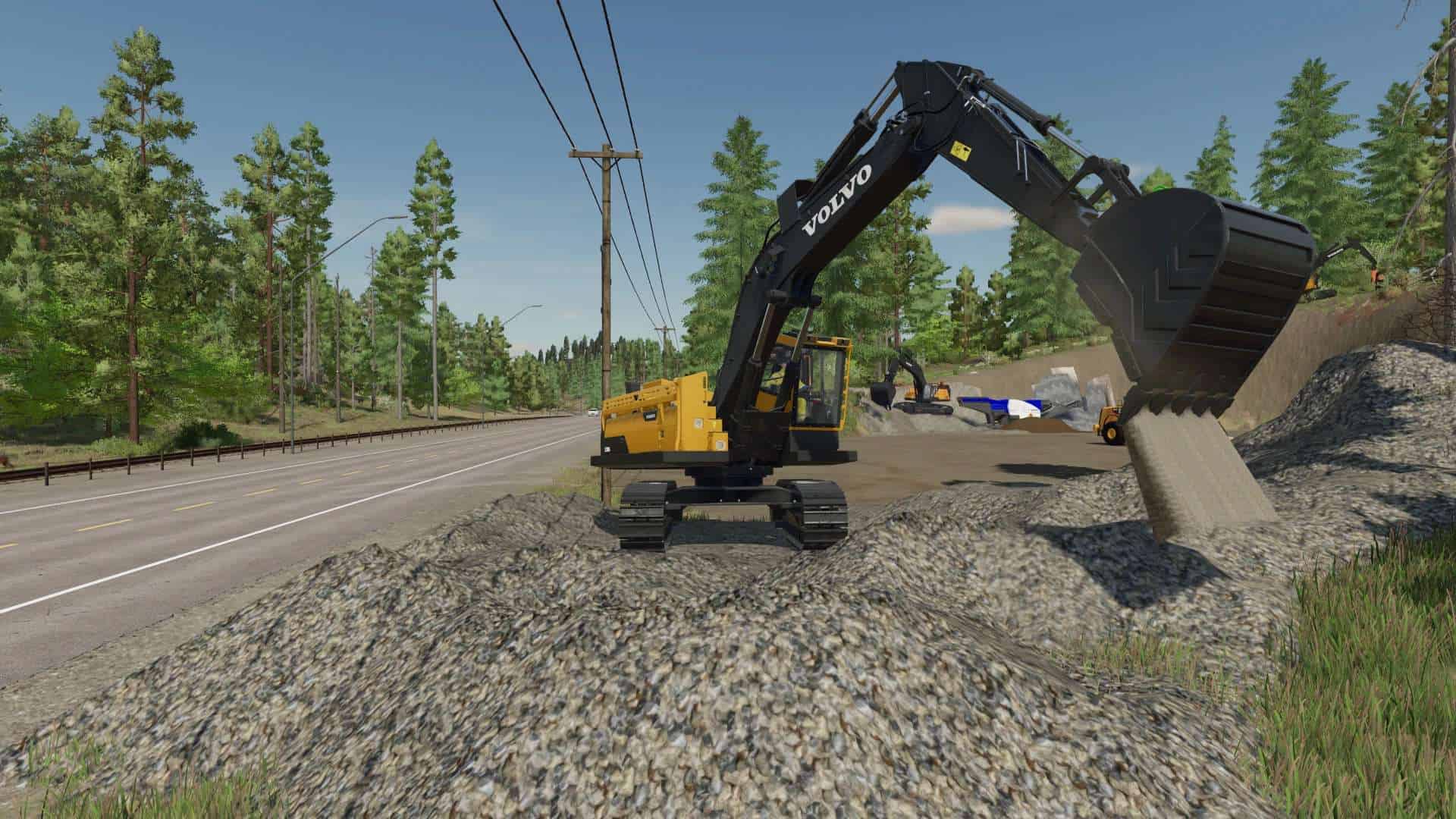 Fs22 Volvo Hd Bucket V10 Fs 22 Forklifts Excavators Mod Download 0726