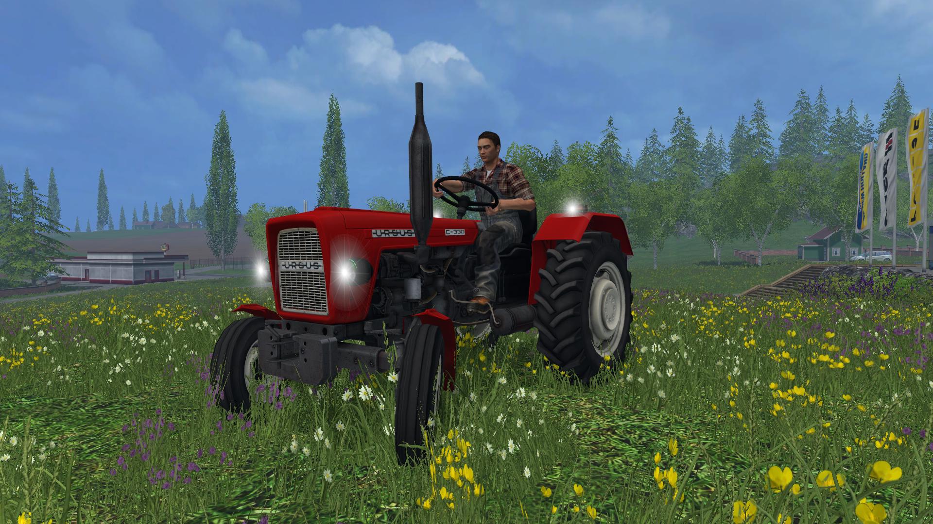 Fs 15. Уэс для Farming Simulator. Трактор Ursus ФС 15. Ursus c330. Ursus c 330 в фс19.